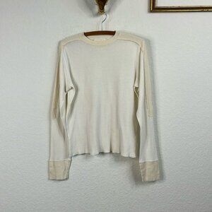 V:room Contrast Thermal Long Sleeve Top Tee